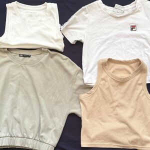 Urban, Zara, American Eagle, and Amazon Crop top bundle